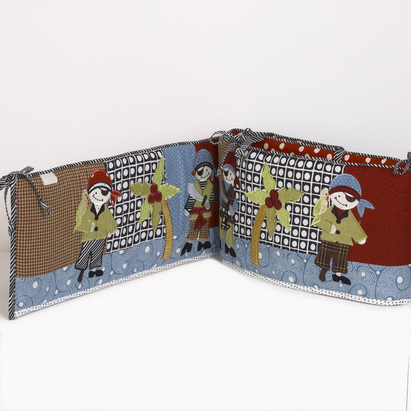 Pirate s Cove 4pc Crib Bedding Set Cotton Tale Designs
