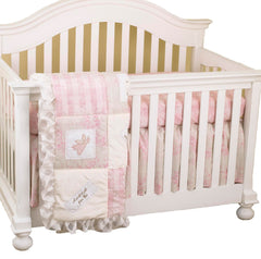 Heaven Sent Girl 6 Piece Crib Bedding Set