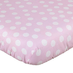 Poppy Pink Girl 4pc Crib Bedding Set