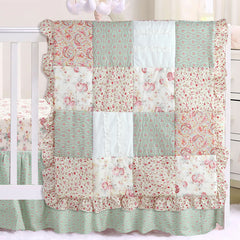 Tea Party 4pc Crib Bedding Set