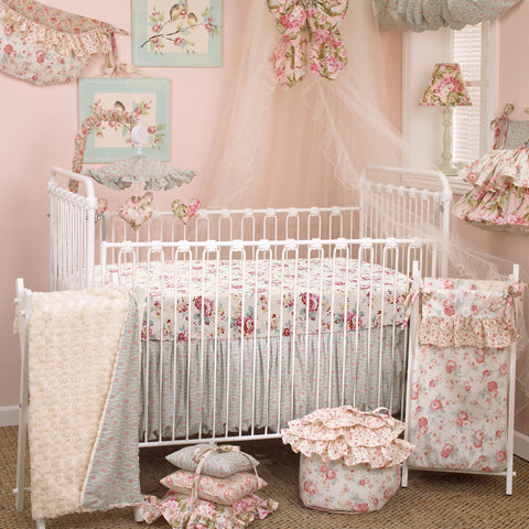 Tea Party 8pc Crib Bedding Set