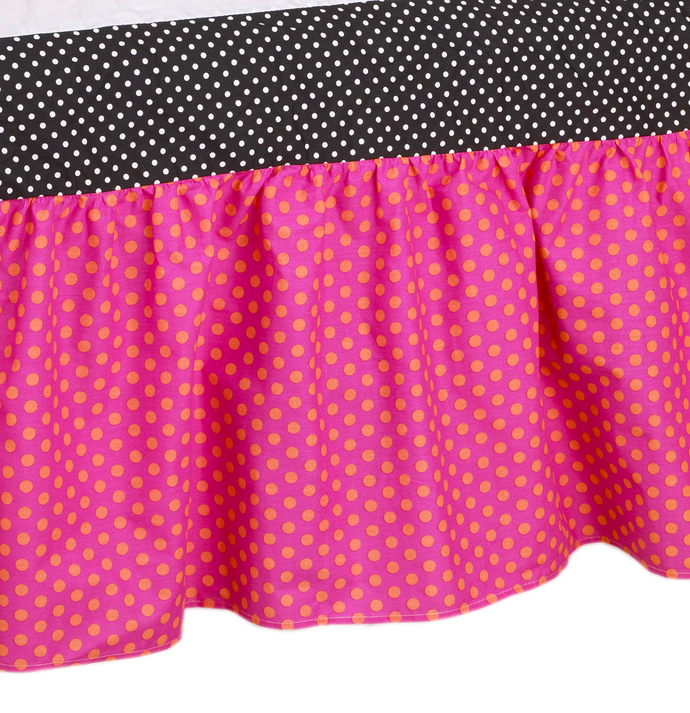 Tula Crib Dust Ruffle Bed Skirt