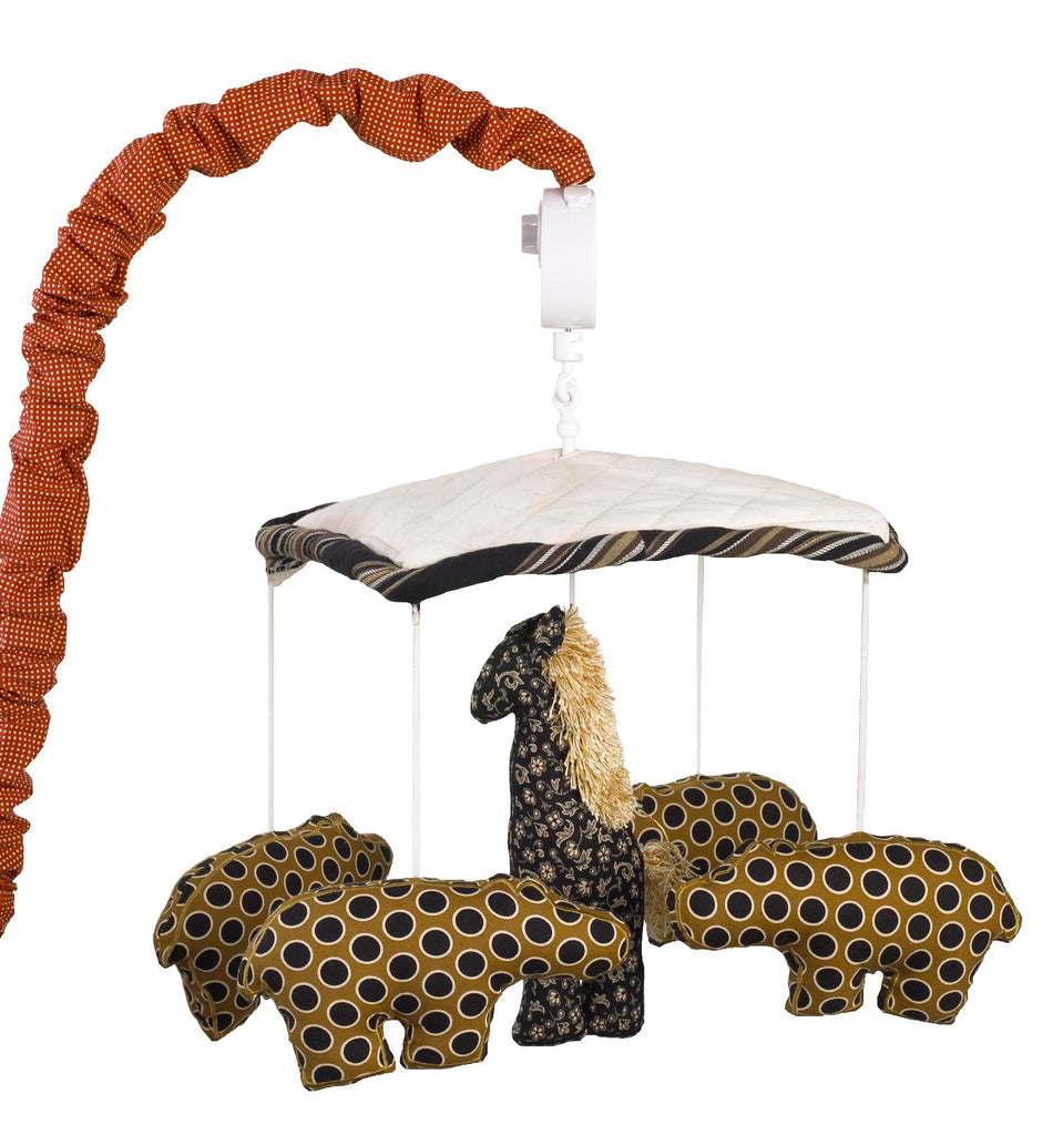 Animal Stackers Red Musical Mobile