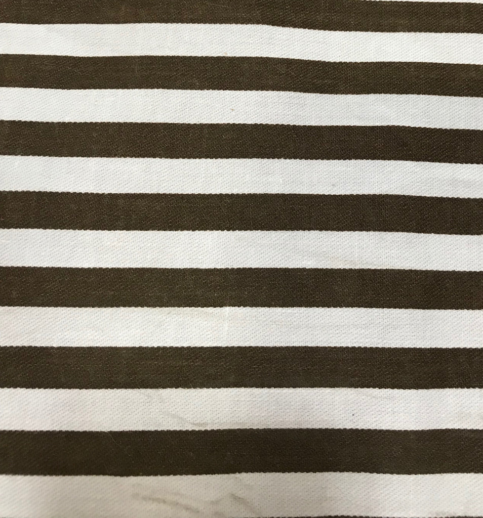 Animal Tracks Striped Fabric - 3yds.