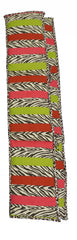 Here Kitty Animal Print & Stripes Crib Bumper