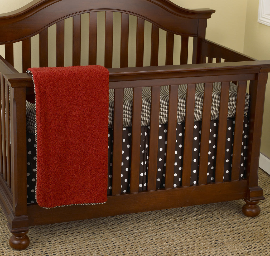 Cotton Tale Designs Houndstooth 3pc crib bedding set