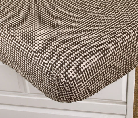 Houndstooth Fitted Crib Sheet