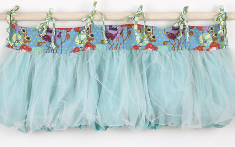 Nursery Window Valance Lagoon Collection