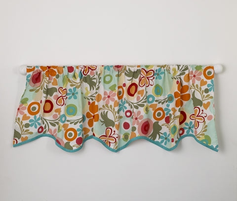 Lizzie Floral Window Valance