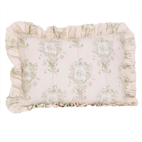 Lollipops & Roses Floral Pillow Sham