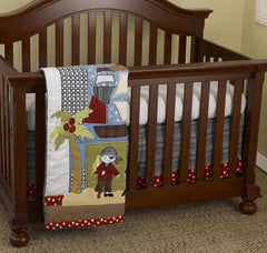 Cotton Tale Designs Pirates Cove 3pc crib bedding set