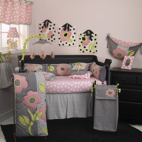 Poppy 7pc Crib Bedding Set