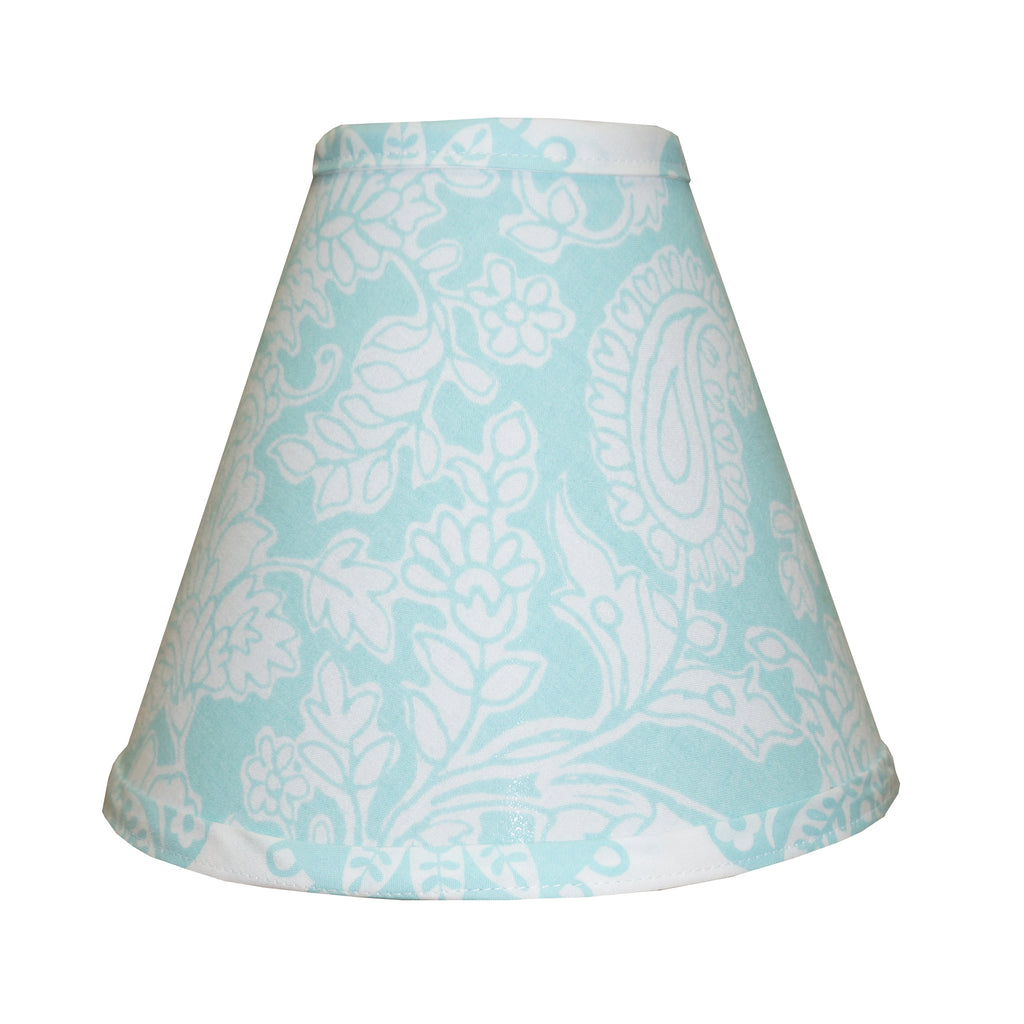 Sweet & Simple Aqua/Blue Lamp Shade – Cotton Tale Designs
