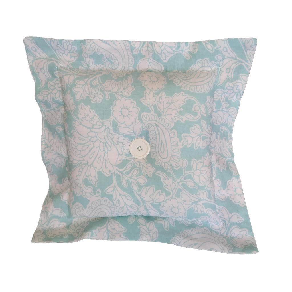 Aqua shop decorative pillows