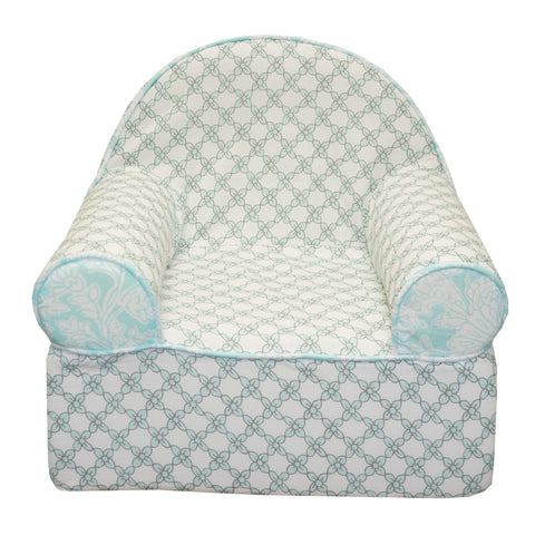 Sweet and Simple Aqua/Blue Baby's 1st Chair