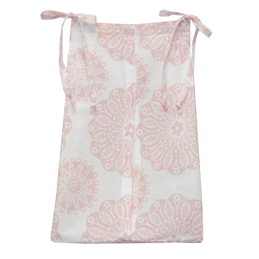 Sweet and Simple Pink Diaper Stacker