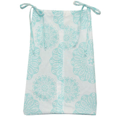 Sweet and Simple Aqua/Blue 7 PC Crib Bedding Set