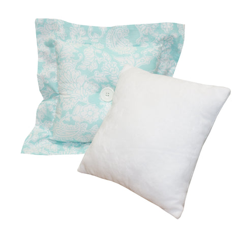 Sweet and Simple Aqua Throw Pillows