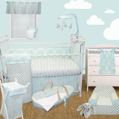 Sweet and Simple Aqua/Blue Baby's 1st Chair