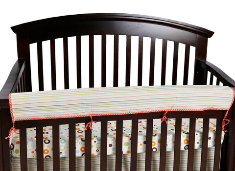Scribbles Stripe Front Rail Cover Up