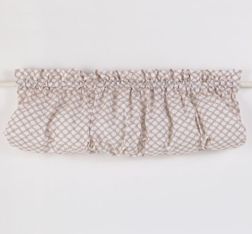 Sweet and Simple Pink Balloon Valance