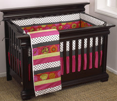 Cotton Tale Designs Tea Party 4pc crib bedding set