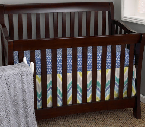 Zebra Romp 3pc Crib Bedding Set