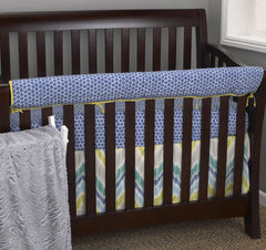 Cotton Tale Designs Zebra Romp Front Rail Cover-Up Set